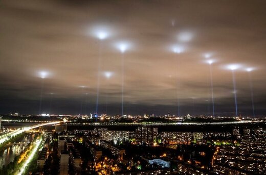 چندین شیء پرنده ناشناس (UFO) در آسمان اوکراین مشاهده شدند