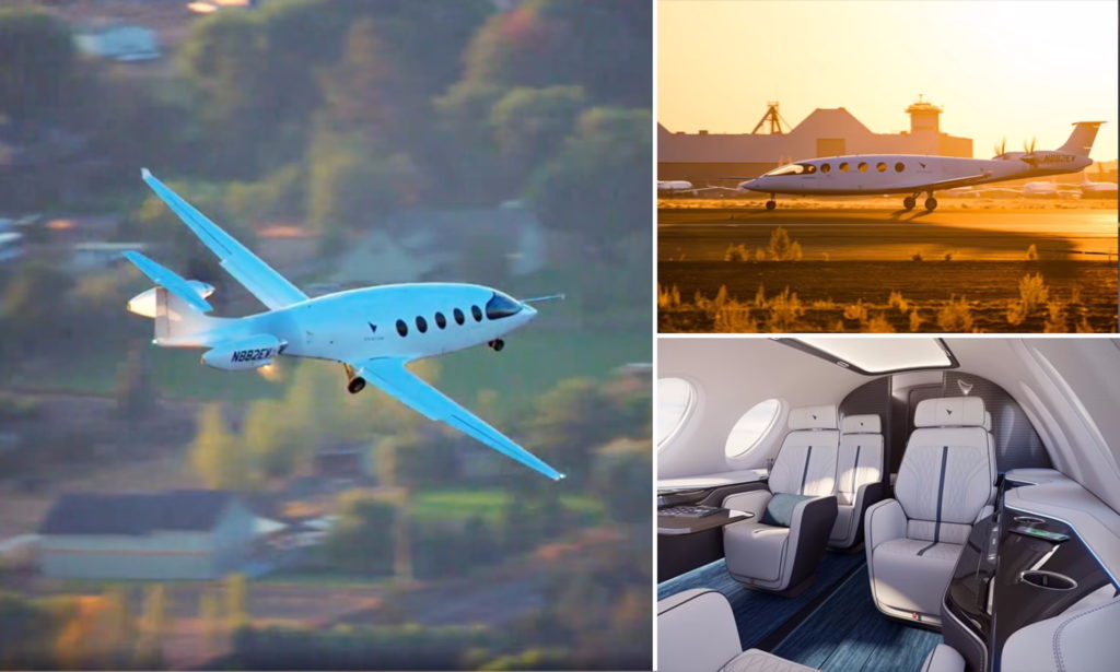 آلیس؛ اولین هواپیمای مسافربری تمام برقی جهان در آسمان واشنگتن به پرواز درآمد